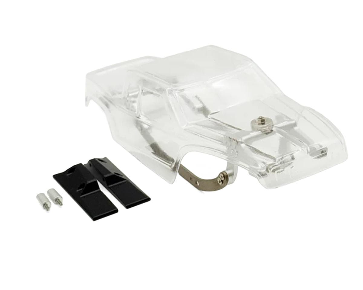 Furitek Axial SCX30 Mantis Titanium LCG Competition Chassis Kit w/Lightweight Comp Body (Clear)