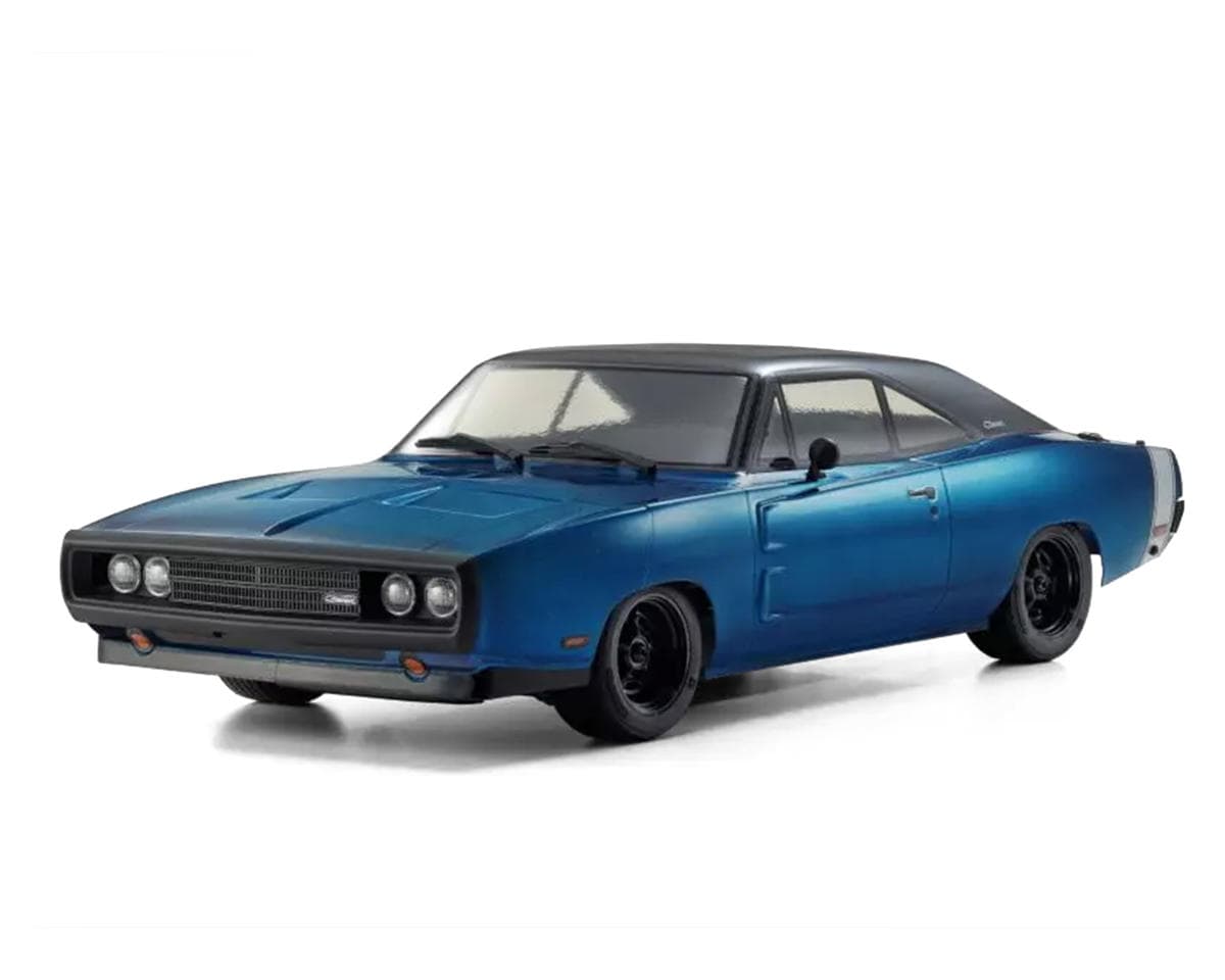 Kyosho Fazer Mk2 FZ02L 1970 Dodge Charger Electric 4WD 1/10 RTR Touring Car (Blue) w/Syncro KT-231P+ 2.4GHz Radio