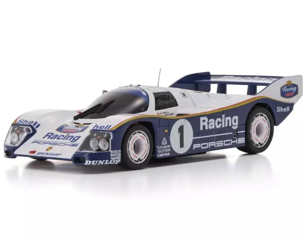 Kyosho MR-04 RWD Mini-Z Readyset w/Porsche 962C Coupe Body (White/Blue) w/KT-531P 2.4GHz Radio