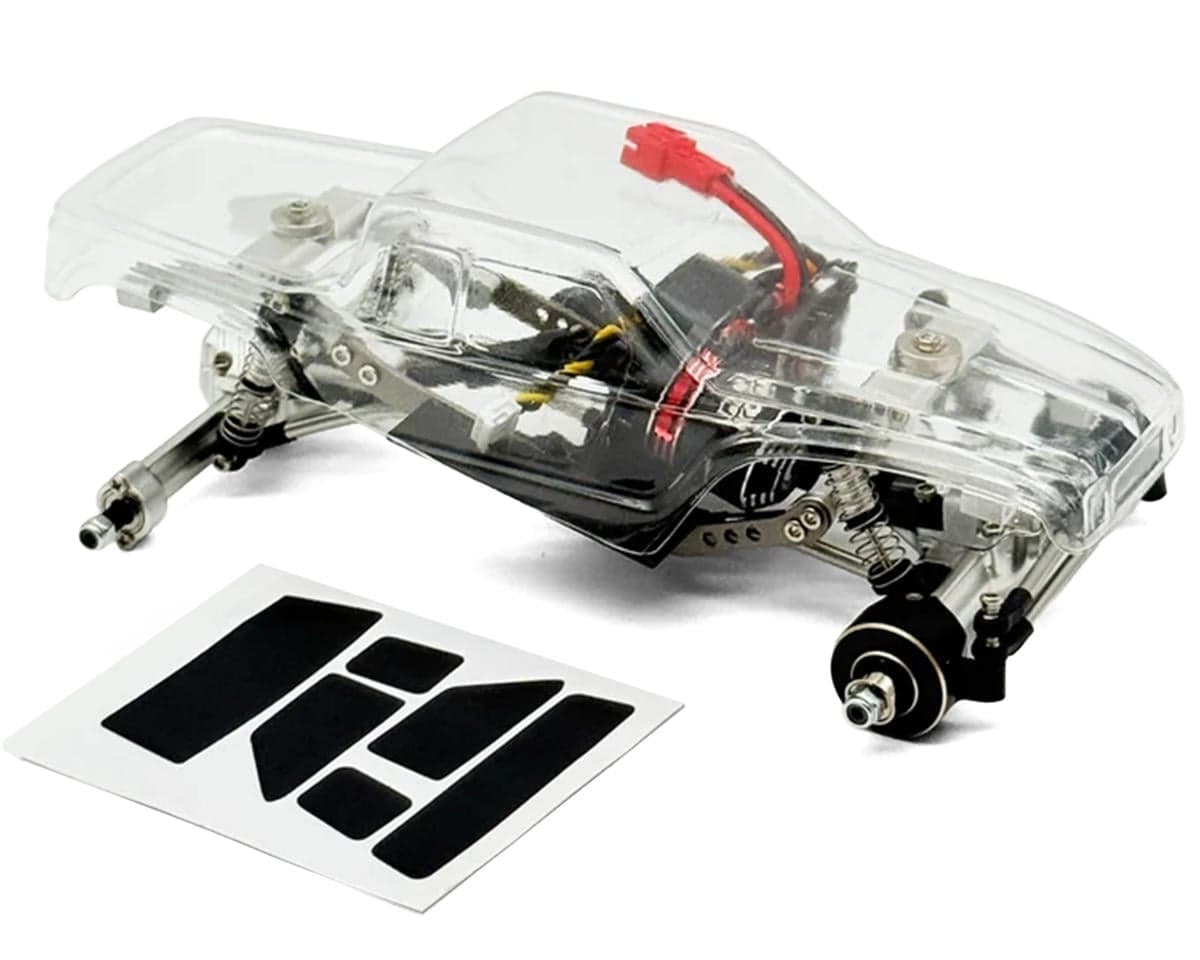 Furitek Krawl 30 Fullrange Comp 1/30 Micro Rock Crawler Assembled Roller (Clear) w/TRI-Unity30 Next-Gen FOC Brushless System