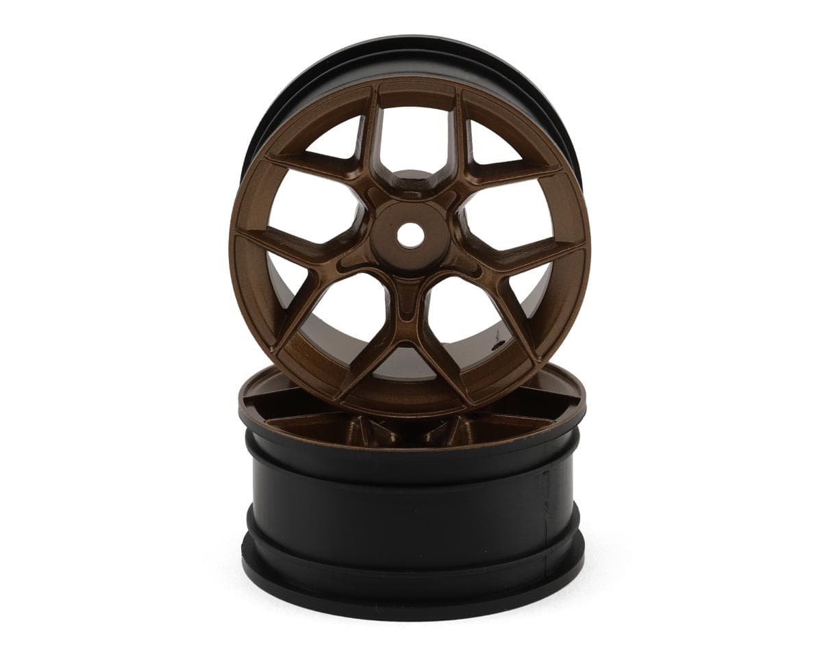 HPI Stage-D10 26mm Aero 5 Wheels (Bronze) (2) (3mm Offset)
