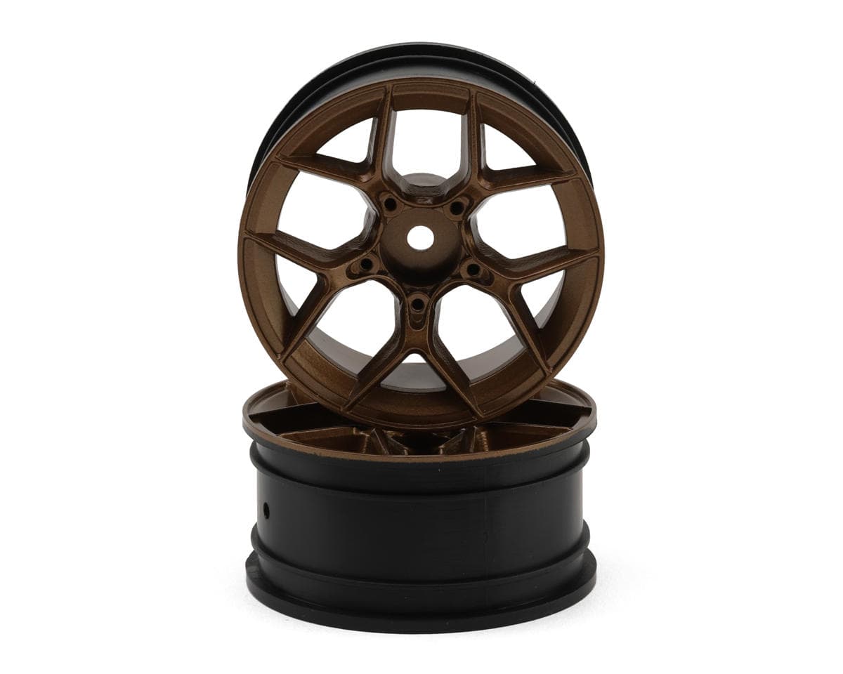 HPI Stage-D10 26mm Aero 5 Wheels (Bronze) (2) (6mm Offset)