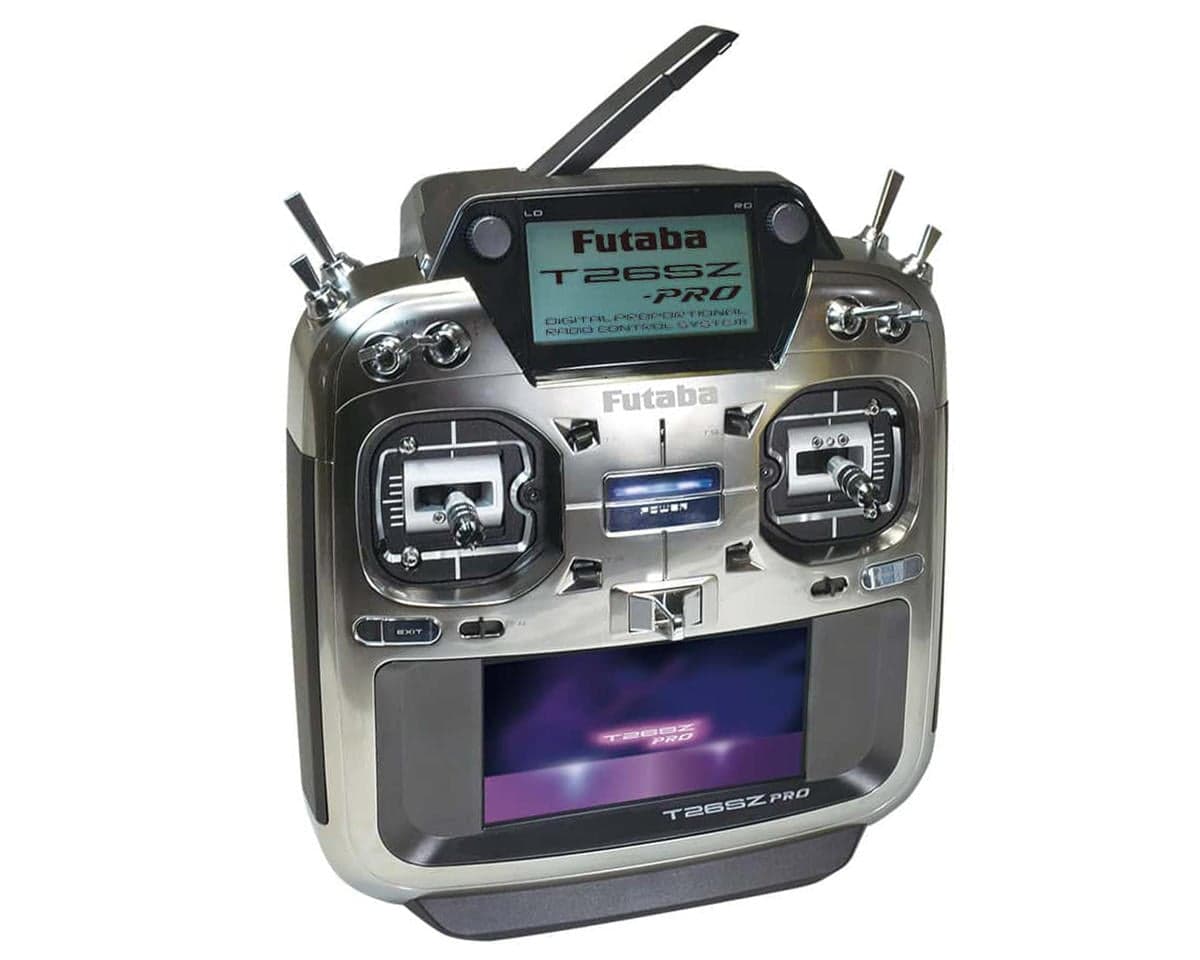 Futaba 26SZ PRO 2.4GHz FASSTest 26-Channel Radio System (Heli) w/R7208SB Receiver