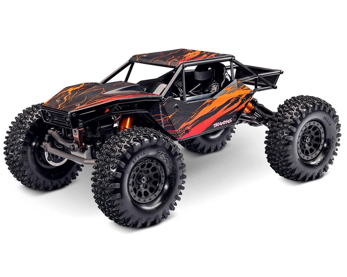Traxxas TXC-4M™ Extreme Crawler 1/18 4WD RTR Brushless Rock Crawler (Orange) w/TQ™ 2.4GHz Radio, Battery & Charger