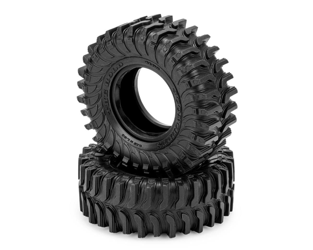JConcepts The Hold 1.9" All Terrain Rock Crawler Tires (2) (4.19" OD) (Green)