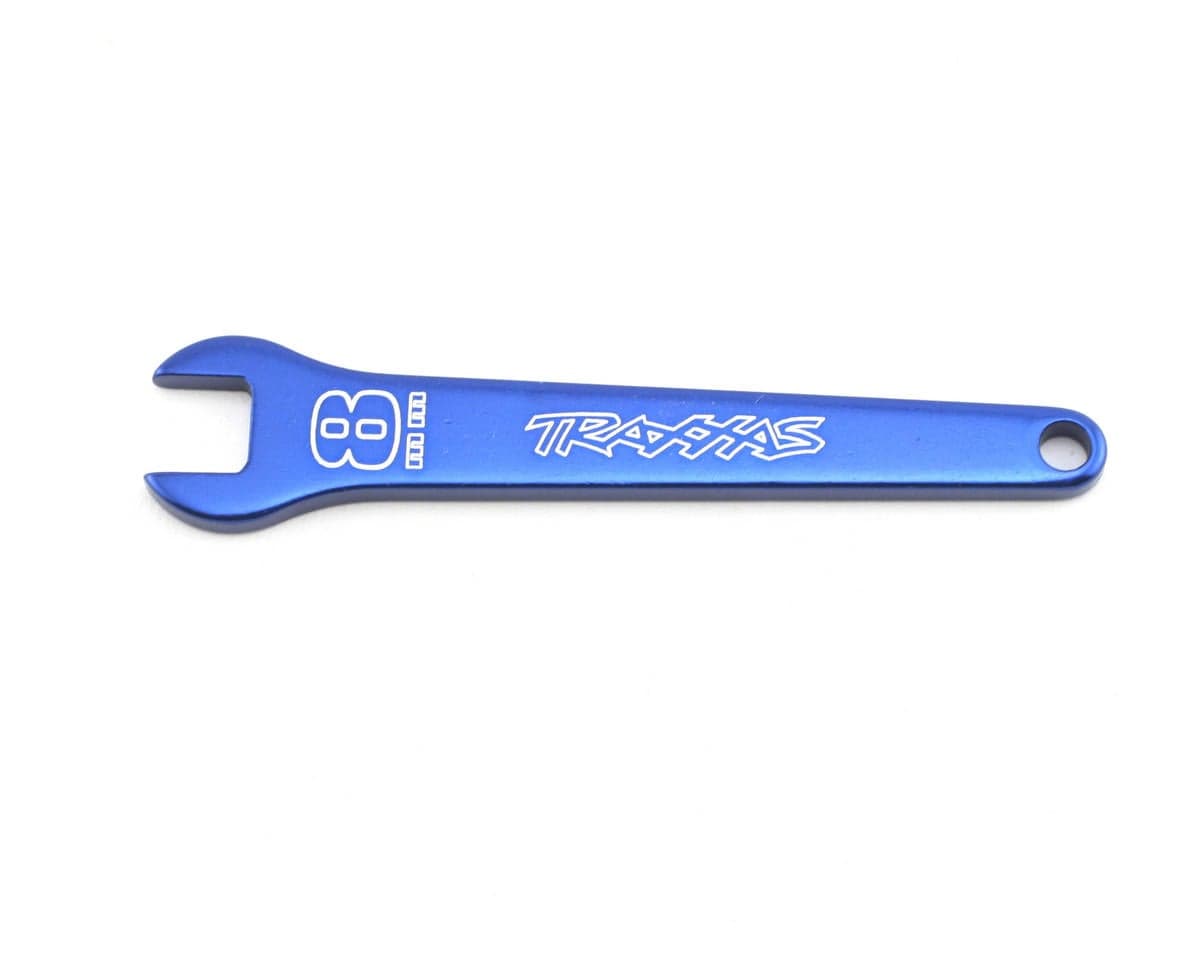 Traxxas 8mm Aluminum Flat Wrench (Blue)