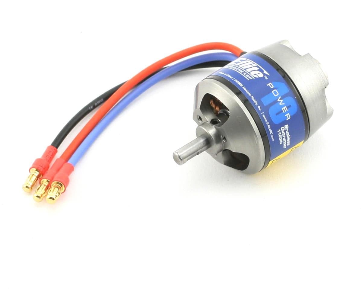E-flite Power 10 Brushless Outrunner Motor (1100Kv) (3.5mm Bullet)