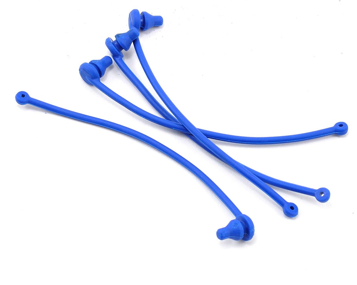 Traxxas Body Clip Retainer Set (Blue) (4)