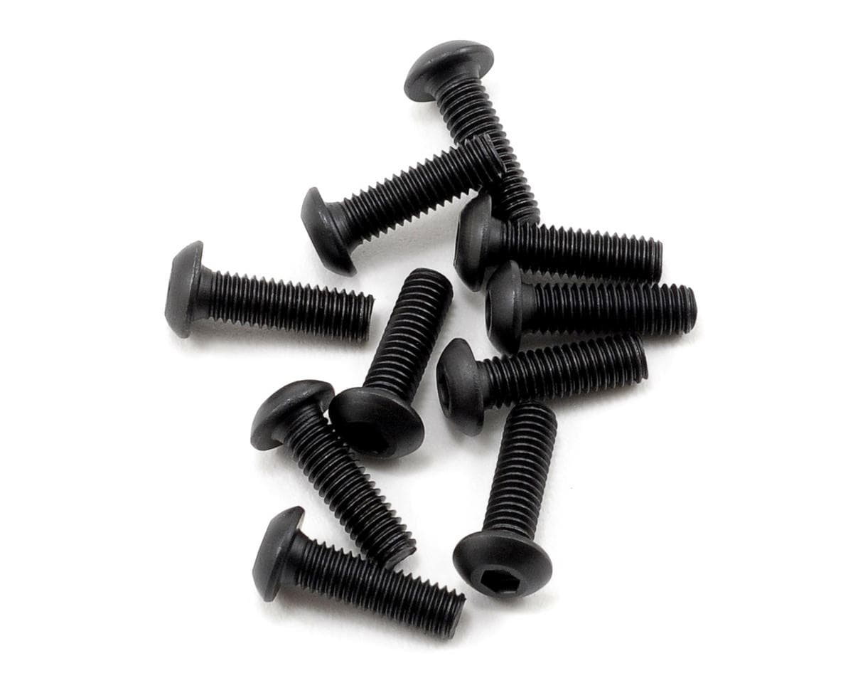 Team Losi Racing 3x10mm Button Head Screws (10)