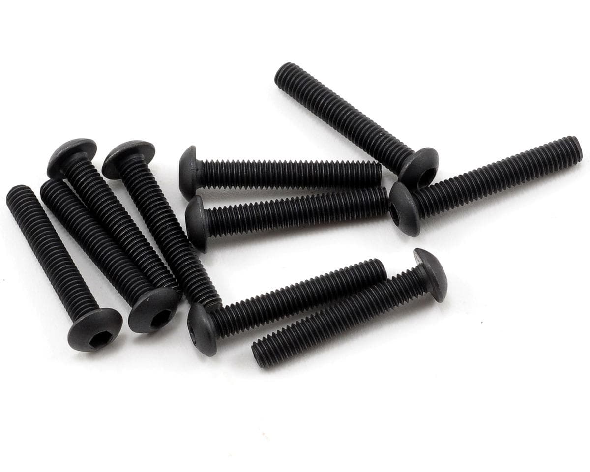 Team Losi Racing 3x18mm Button Head Screws (10)