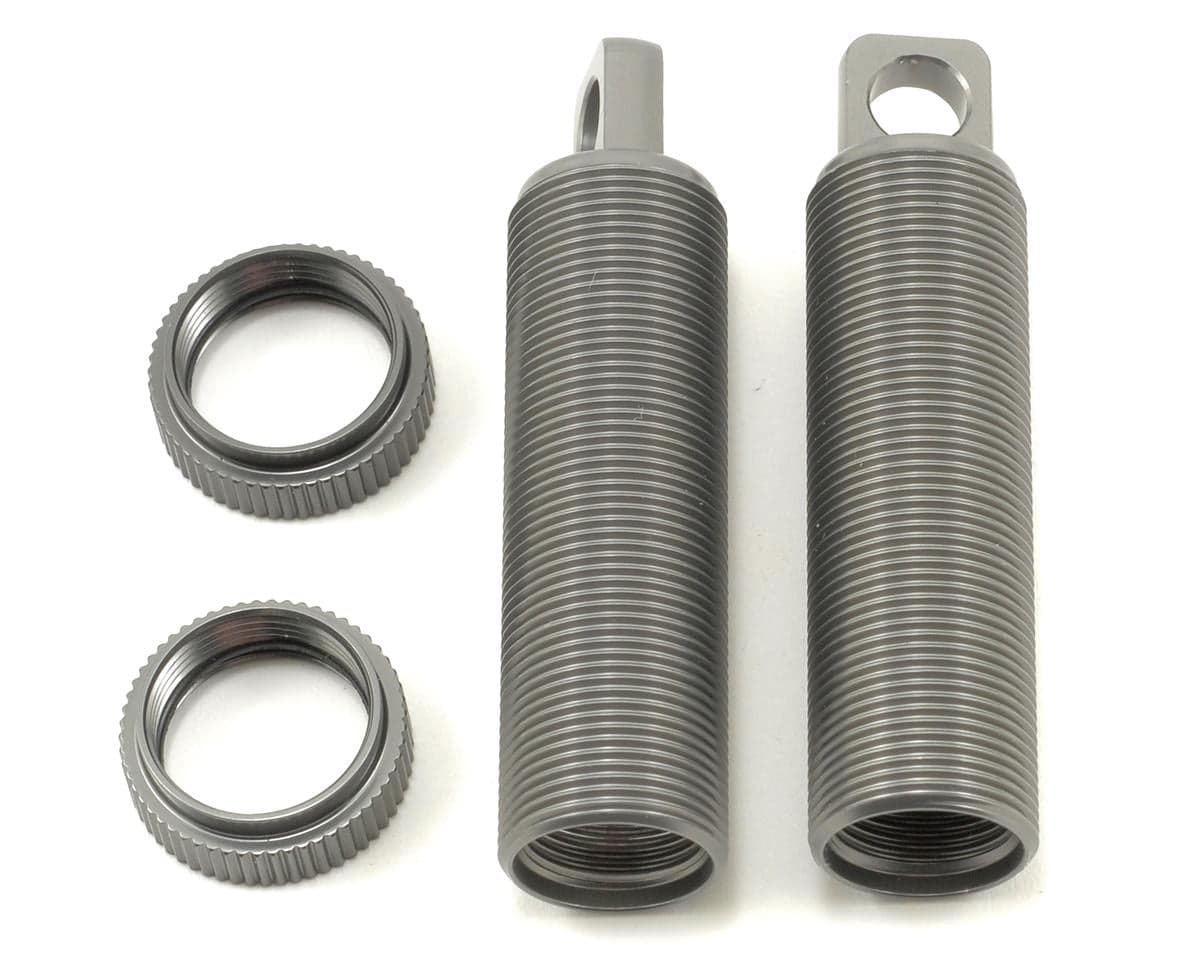 ST Racing Concepts XXX-SCT Aluminum Threaded Rear Shock Bodies (Gun Metal) (2)