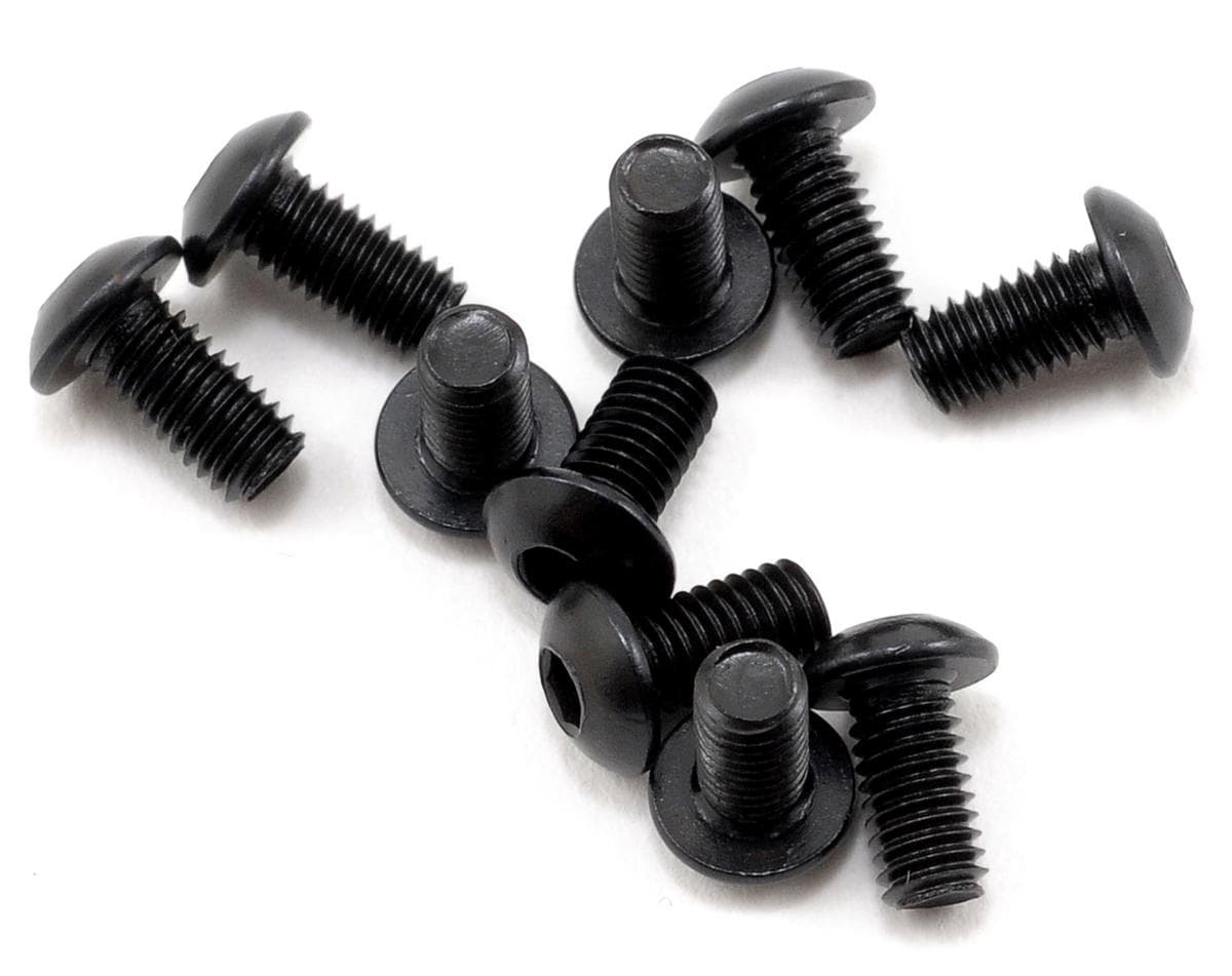 Axial 3x6mm Button Head Screw (Black) (10)