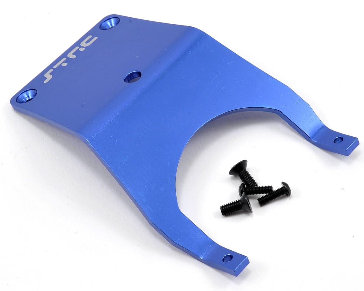 ST Racing Concepts Aluminum Front Skid Plate for Traxxas Slash/Stampede (Blue)