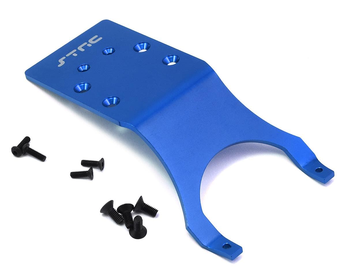 ST Racing Concepts Aluminum Rear Skid Plate for Traxxas Slash/Stampede (Blue)