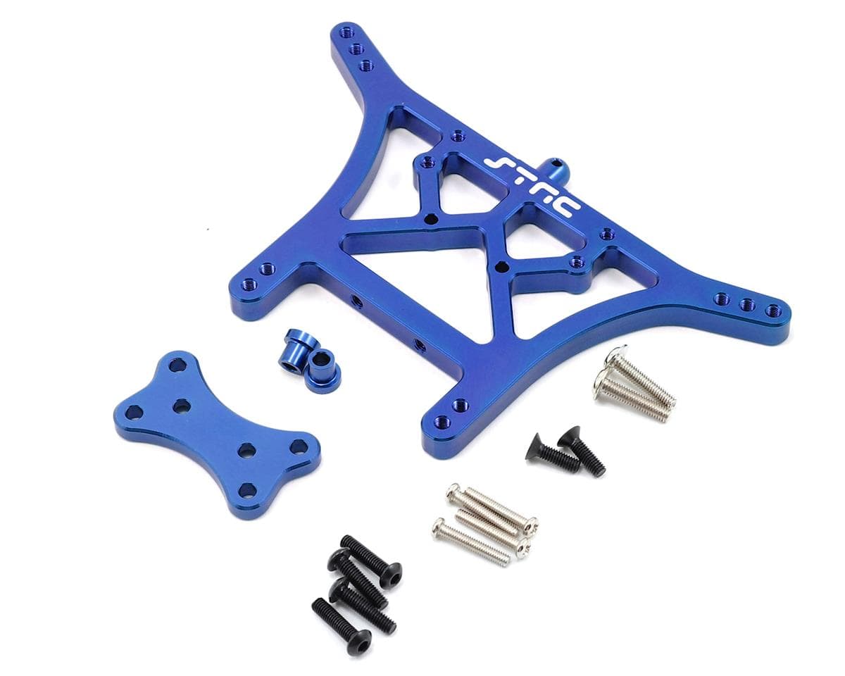 ST Racing Concepts 6mm Heavy Duty Rear Shock Tower for Traxxas Slash/Stampede/Rustler (Blue)