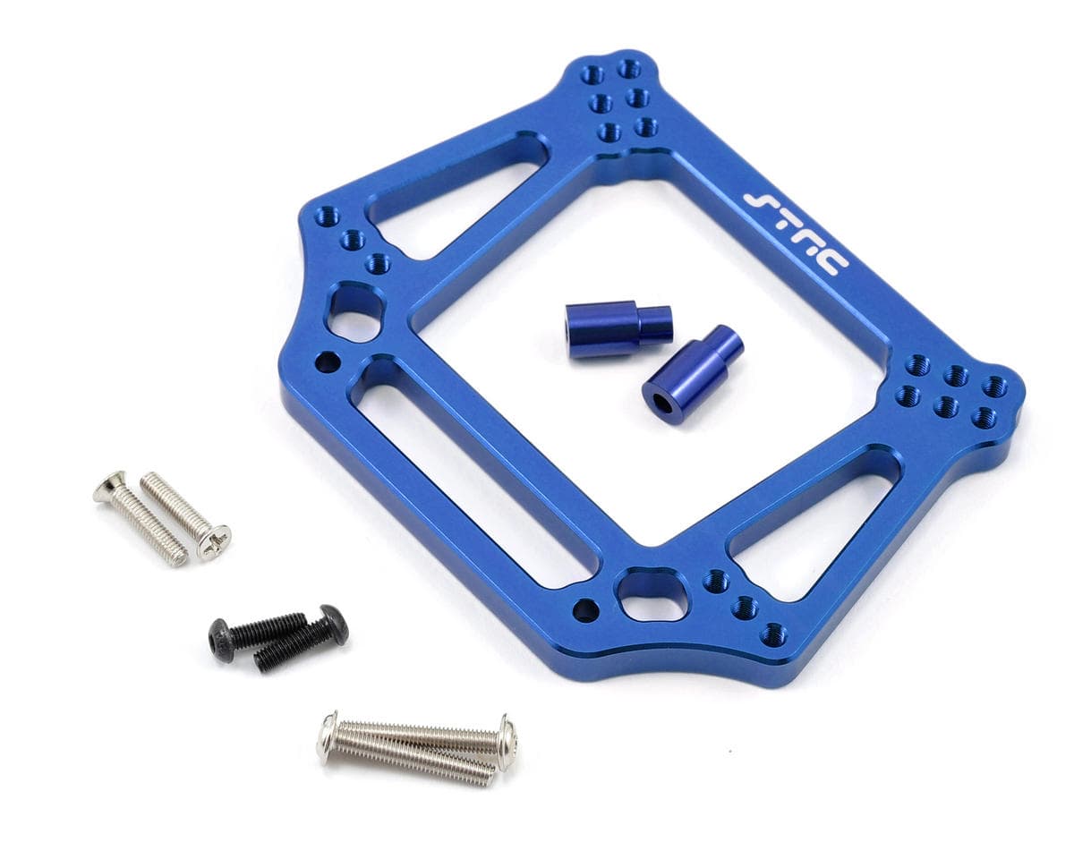 ST Racing Concepts 6mm Heavy Duty Front Shock Tower for Traxxas Stampede/Rustler/Slash/Bandit (Blue)