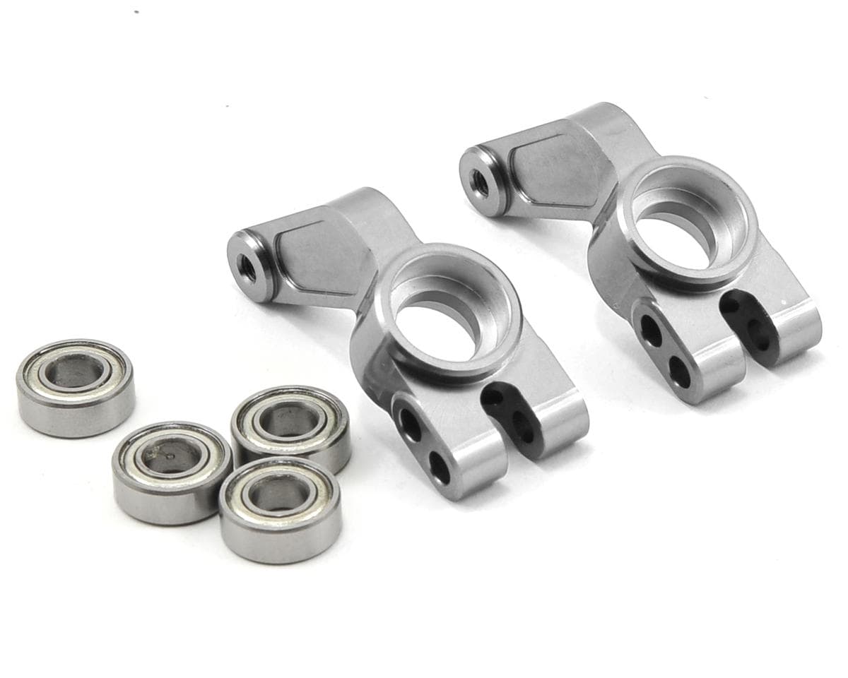 ST Racing Concepts Oversized Rear Hub Carrier for Traxxas Slash/Stampede/Rustler w/Bearings (Silver)