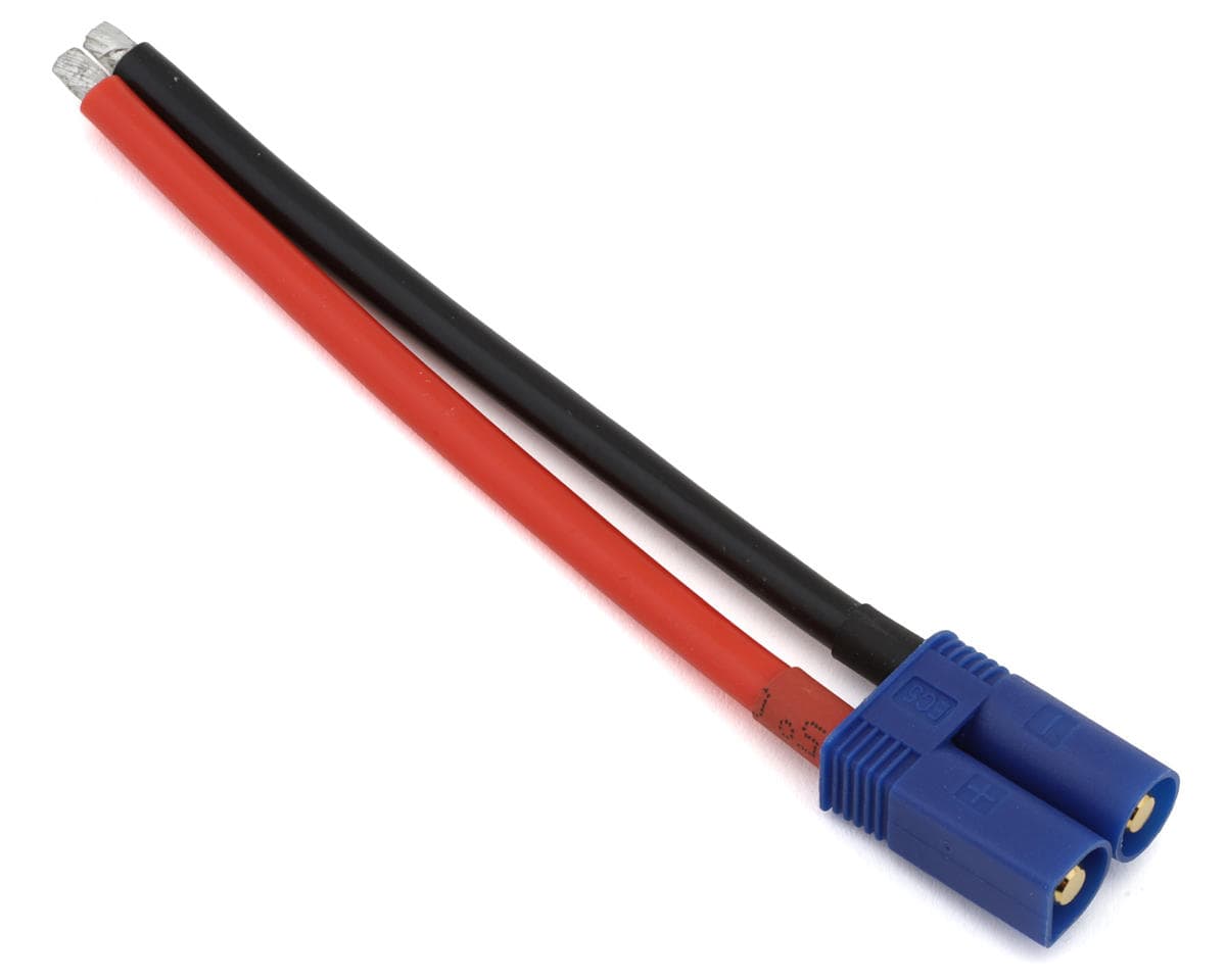 E-flite EC5 Device Connector Pig Tail w/4" Wire (10awg)