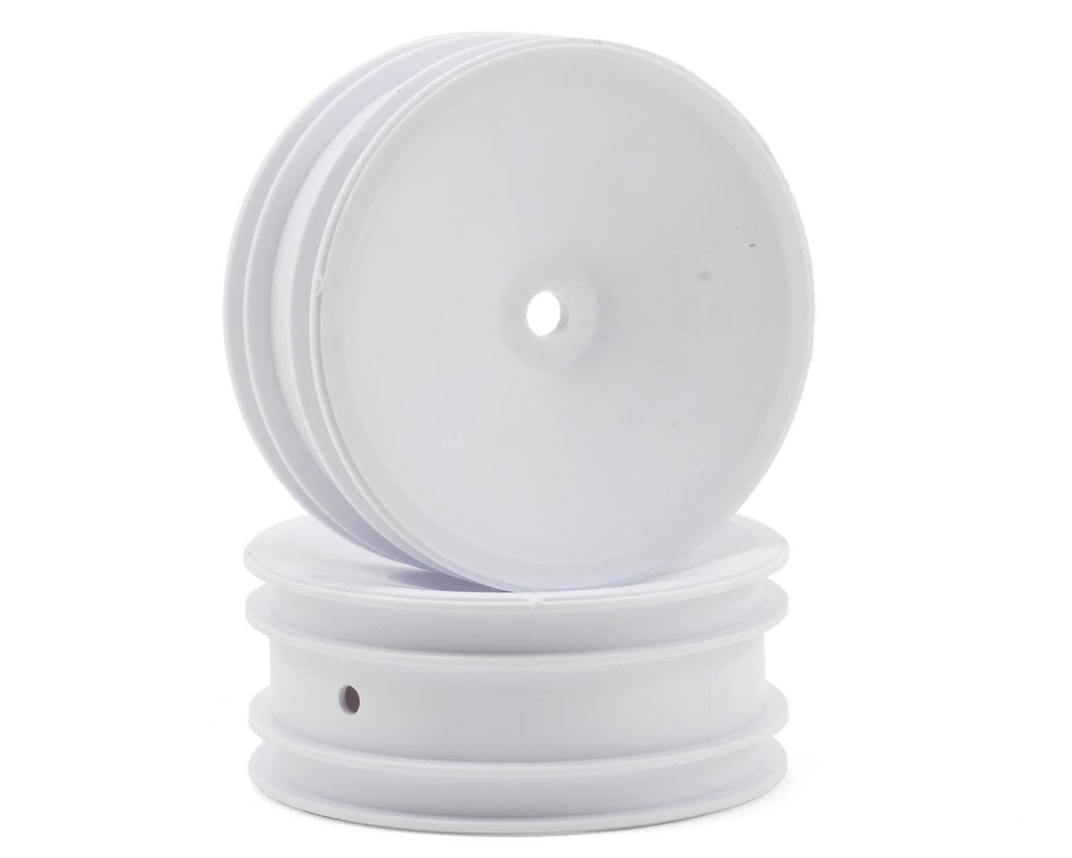 Team Associated 2.2 Front Buggy Wheels (2) (White) w/12mm Hex