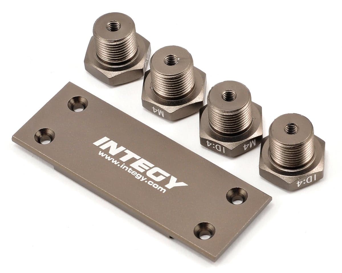 Team Integy Universal Setup Station "Type J" Adapter Set for Traxxas 1/16