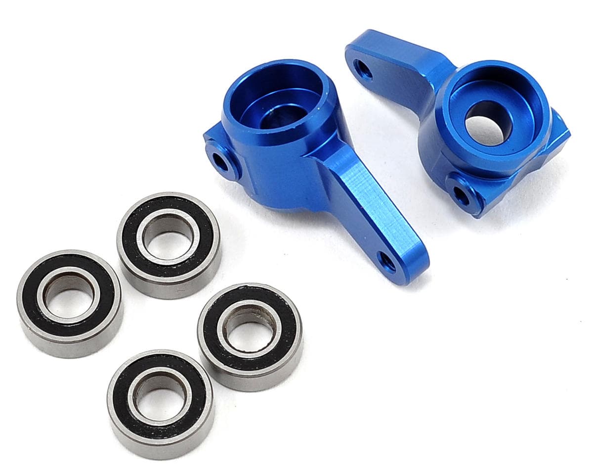 ST Racing Concepts Oversized Front Knuckles for Traxxas Slash/Rustler/Stampede w/Bearings (Blue)