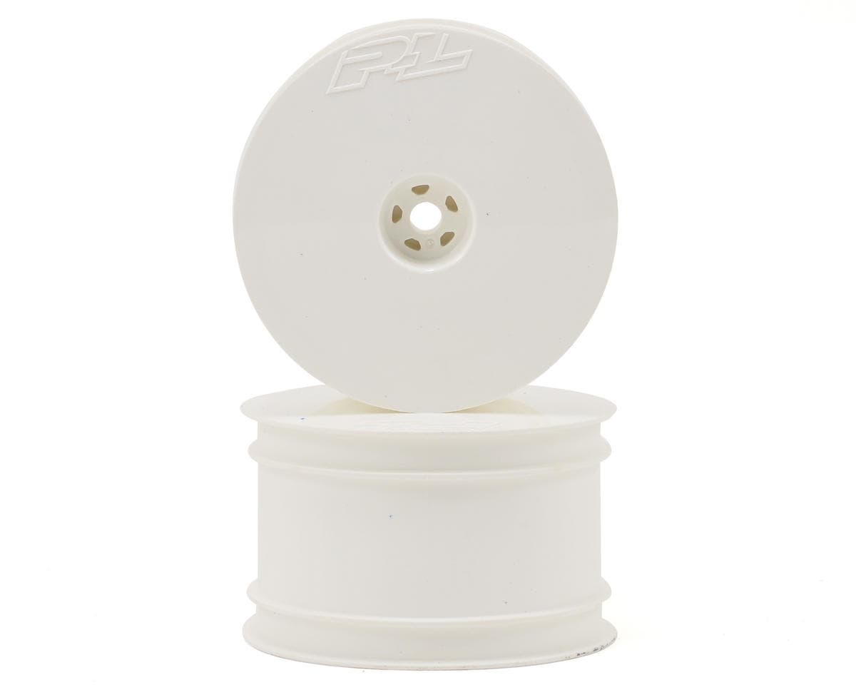 Pro-Line Velocity 2.2" Rear Wheels (2) (B6/22/RB6/ZX6) (White) w/12mm Hex