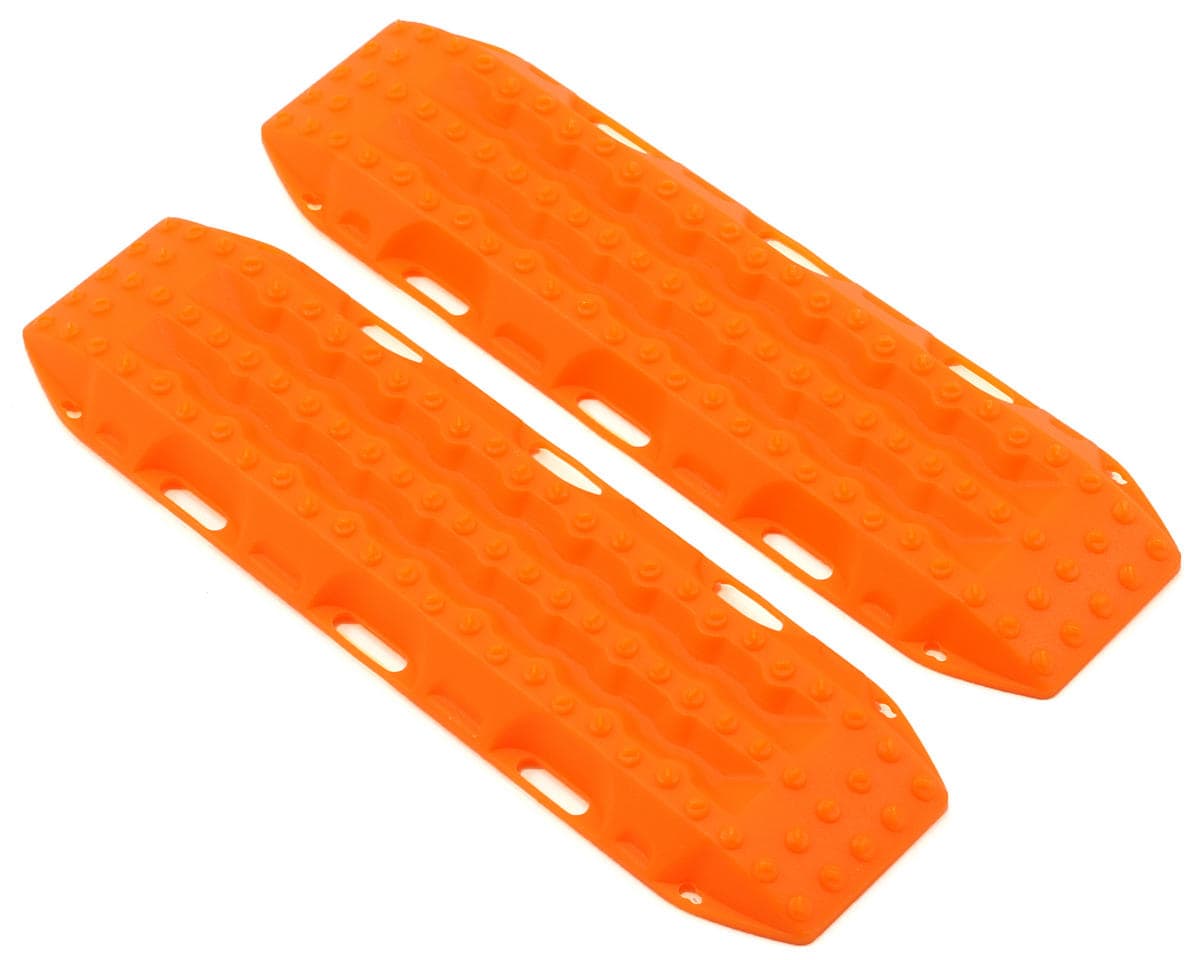 RC4WD MAXTRAX 1/10 Vehicle Extraction & Recovery Boards (2) (Orange) (Miniature Scale Accessory)