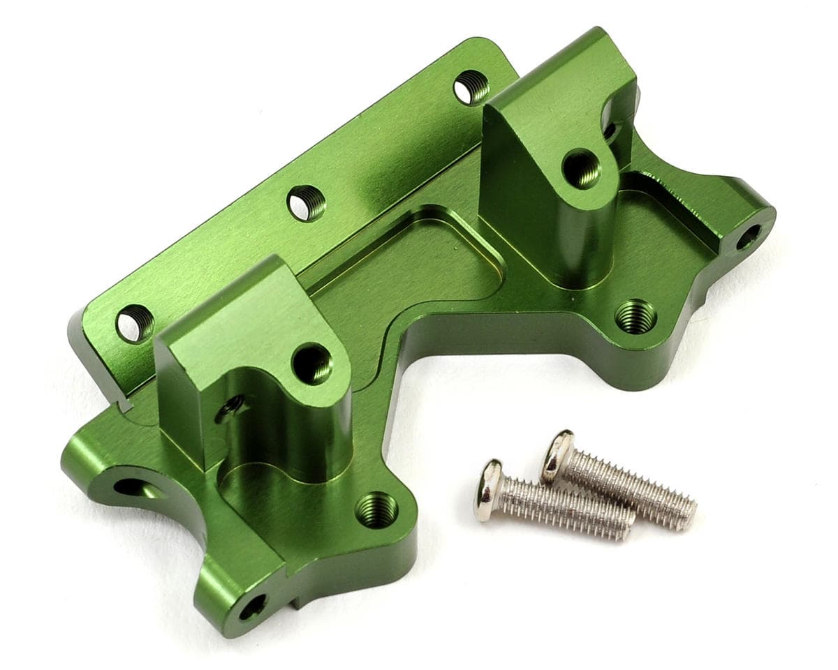 ST Racing Concepts Aluminum Front Bulkhead for Traxxas Stampede/Slash/Rustler/Bandit/DragSlash (Green)