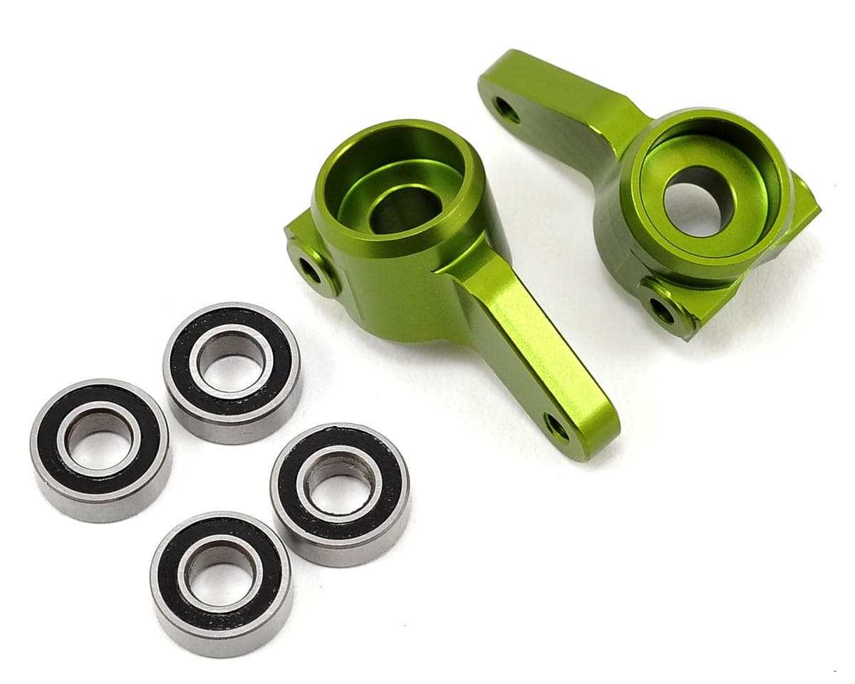 ST Racing Concepts Oversized Front Knuckles for Traxxas Slash/Rustler/Stampede w/Bearings (Green)