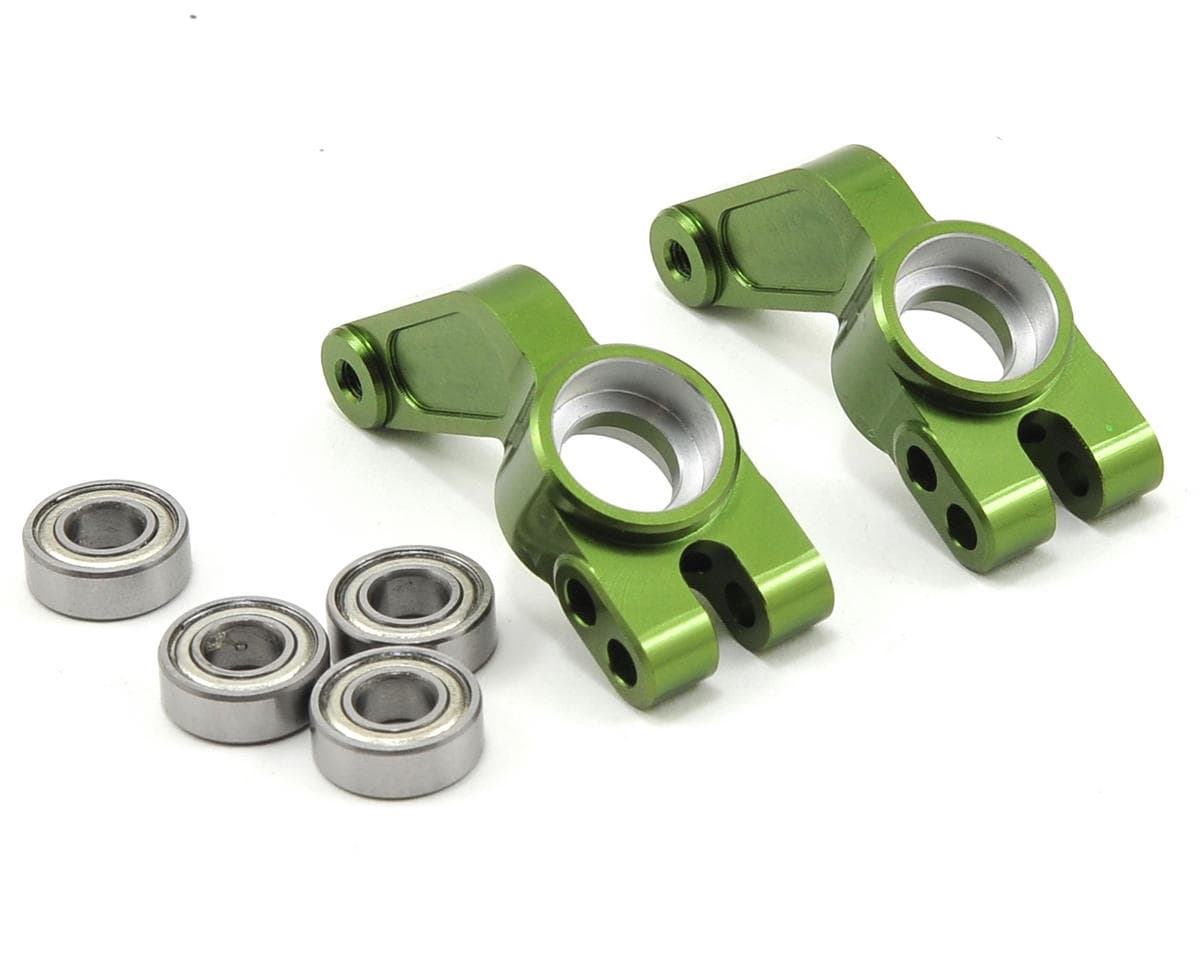ST Racing Concepts Oversized Rear Hub Carrier for Traxxas Slash/Stampede/Rustler w/Bearings (Green)