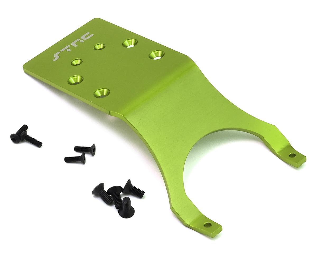 ST Racing Concepts Aluminum Rear Skid Plate for Traxxas Slash/Stampede (Green)