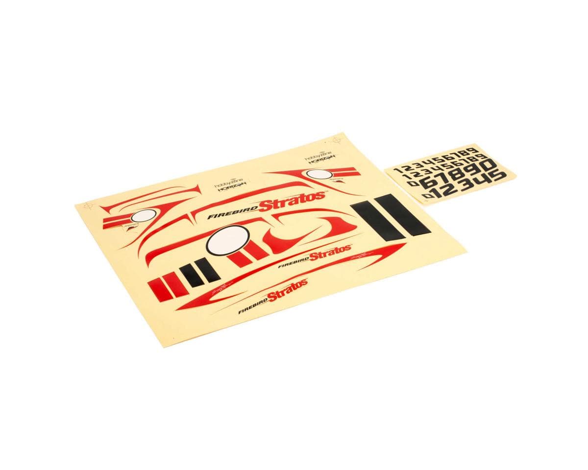 HobbyZone Decal Set: Firebird Stratos