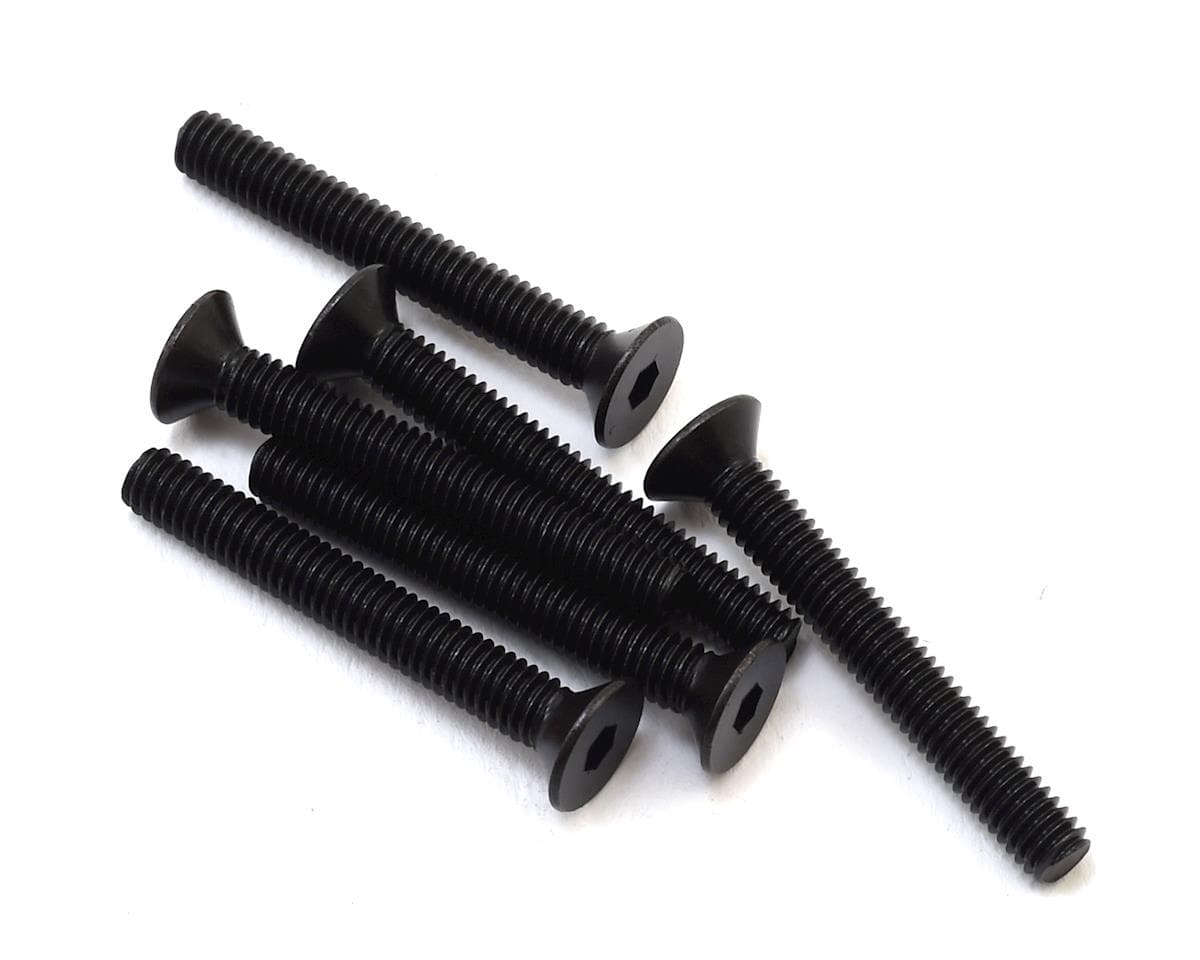 Traxxas 4x30mm Countersunk Flat Head Hex Screws (6)