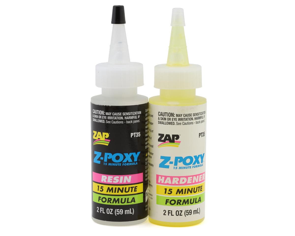 Pacer Technology Zap Z-Poxy 15 Minute 2-Part Epoxy (4oz)