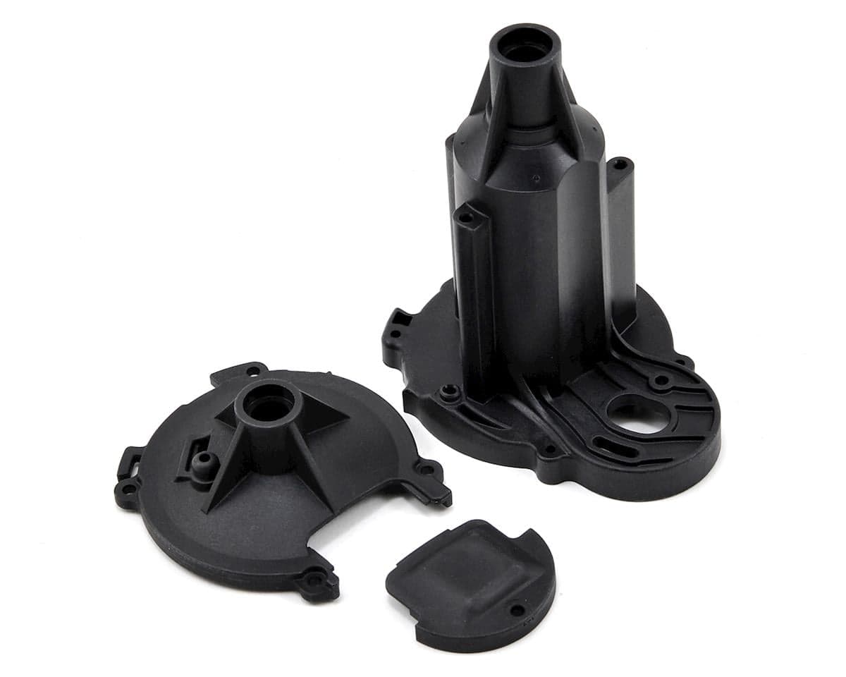 Traxxas Rear Gearbox Housing & Pinion Access Cover Set