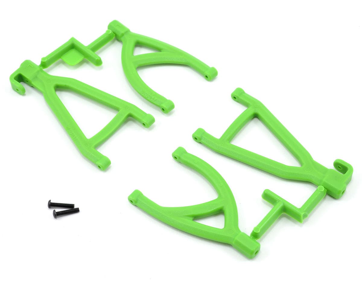 RPM Rear Upper & Lower A-Arms for Traxxas 1/16 E-Revo (Green)