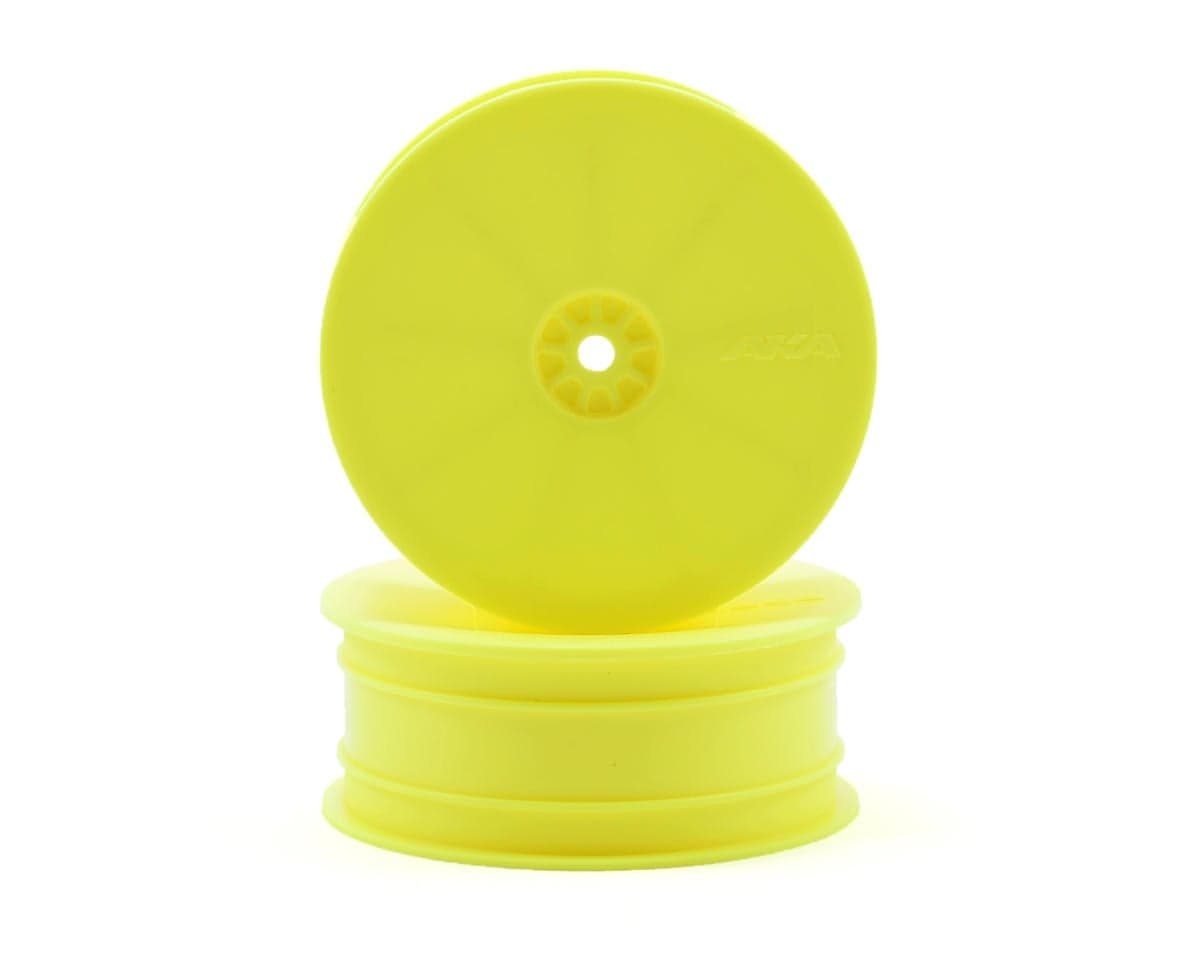 AKA "HEXlite" 2.2 Front Wheels (2) (B6/RB6) (Yellow) w/12mm Hex