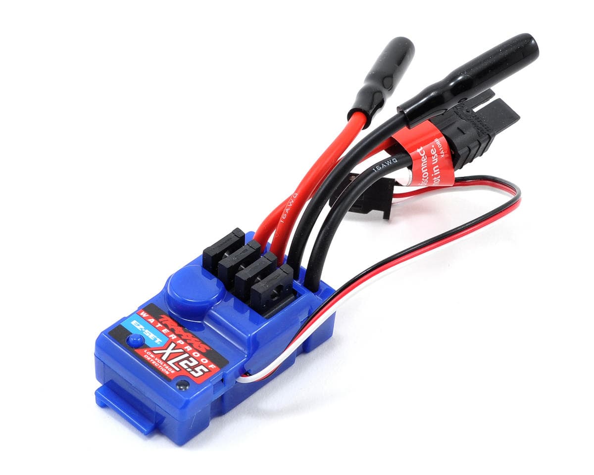 Traxxas XL-2.5 ESC w/Low Voltage Detection (Waterproof)