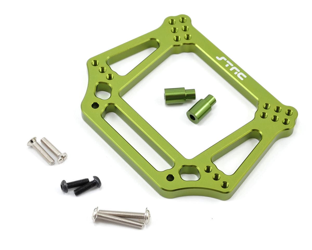 ST Racing Concepts 6mm Heavy Duty Front Shock Tower for Traxxas Stampede/Rustler/Slash/Bandit (Green)