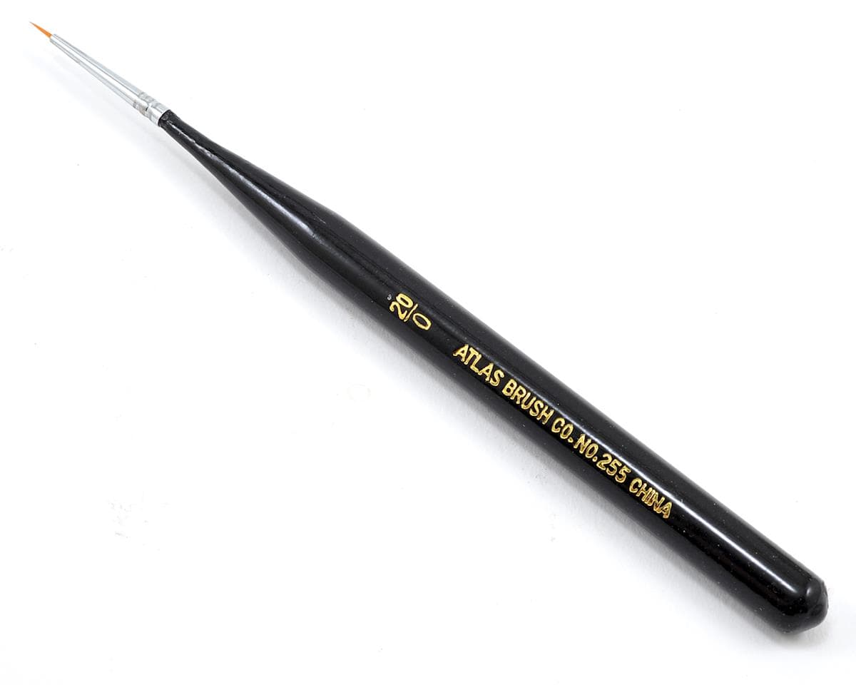Atlas Brush Golden Taklon 20/0 Ultra Mini Brush