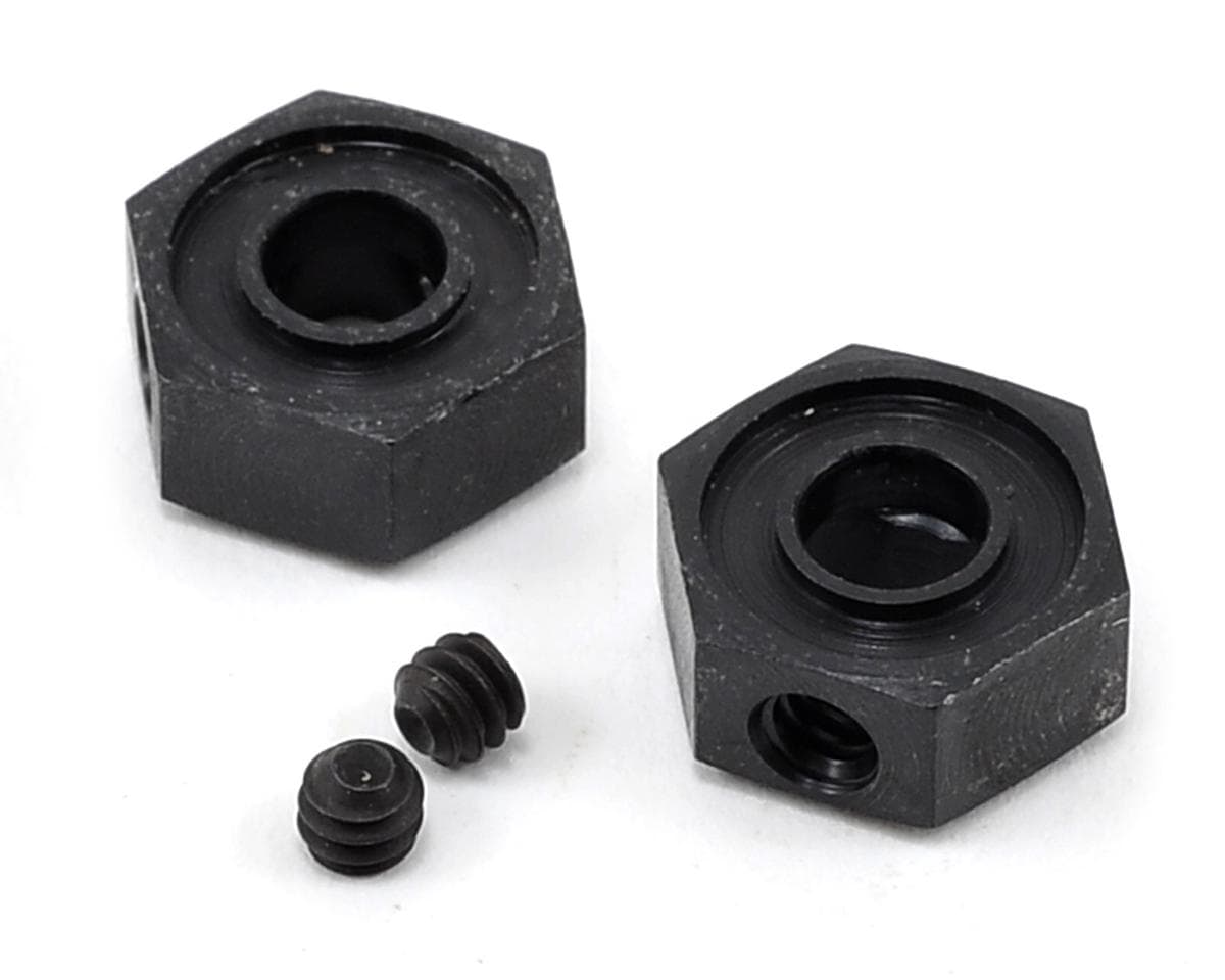 MIP 12mm X-Duty Keyed CVD Hex Adapters for Traxxas Nitro Rustler/Slash/4x4(2)