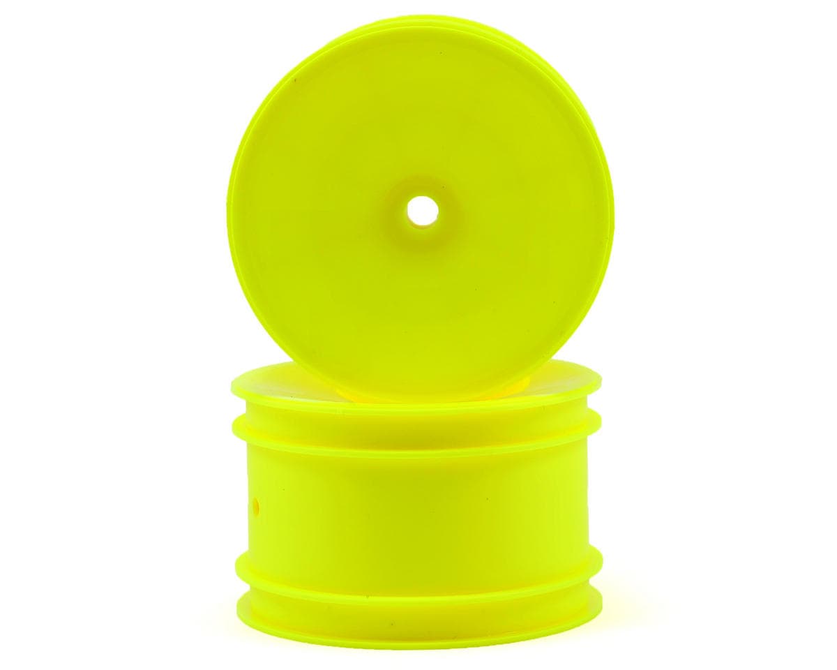 Team Associated 2.2 Rear Buggy Wheels (2) (Yellow) w/12mm Hex