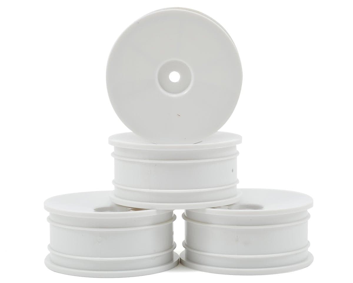 Serpent 12mm Hex 1/10 EP Touring Car Wheels (4) (White)