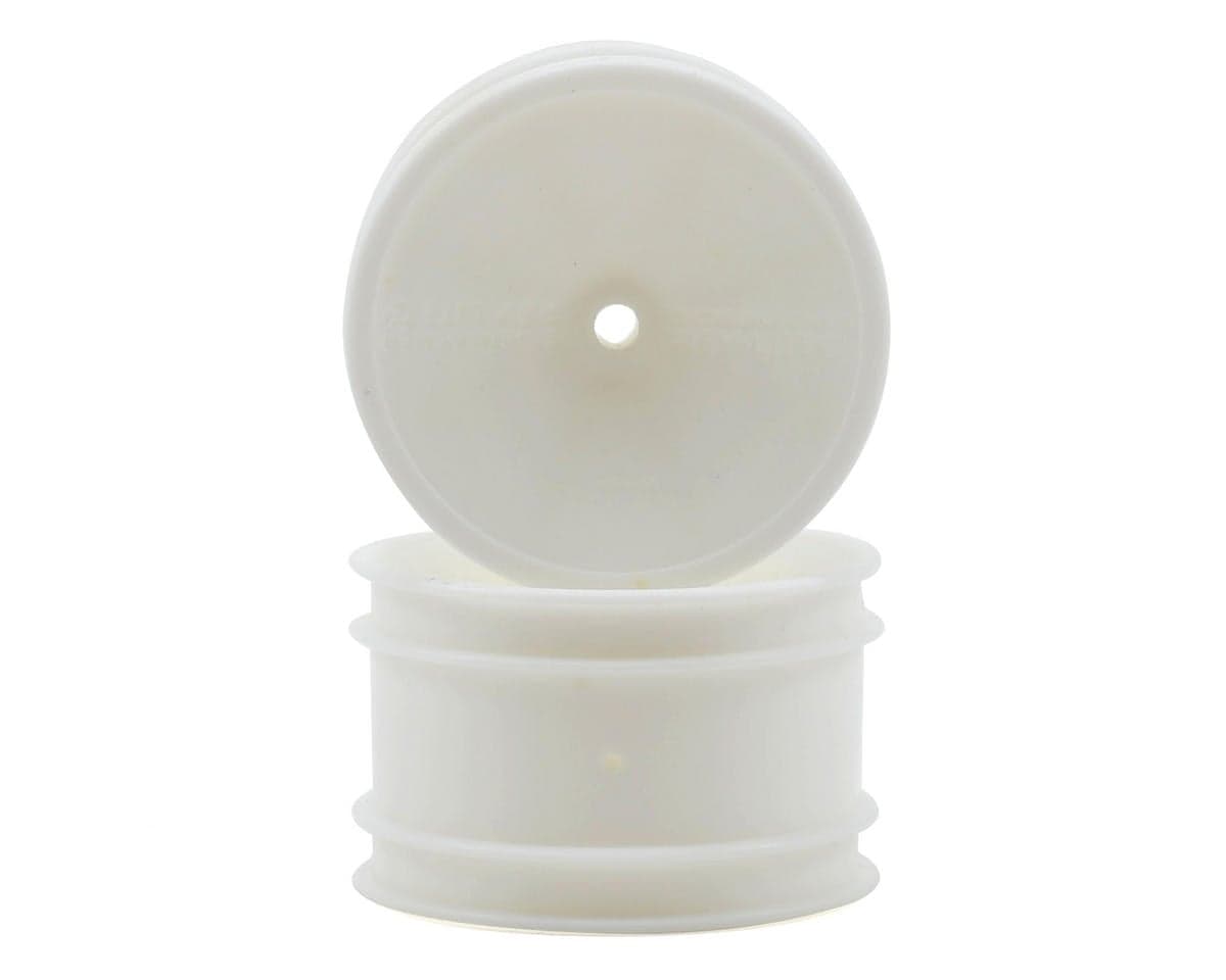 Schumacher "Flexlite" 1/10 Buggy Rear Wheels (2) (White) (Pins)