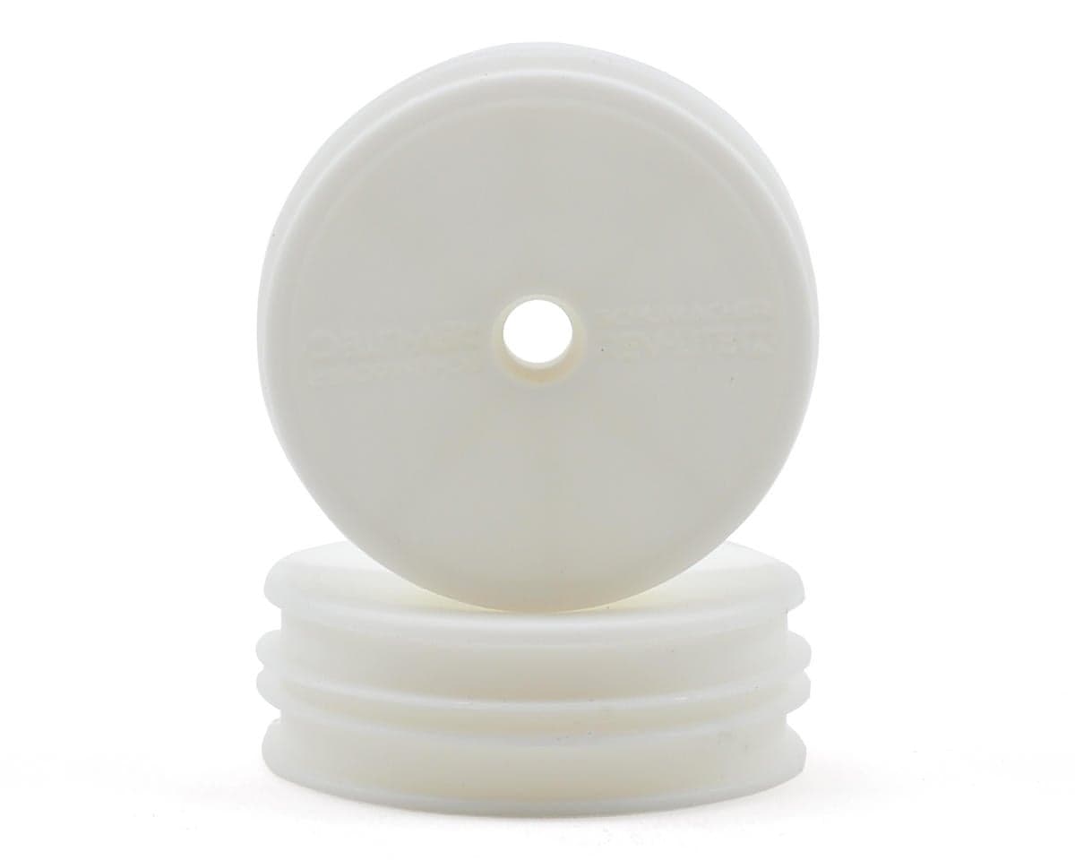 Schumacher Flexlite 1/10 2WD Buggy Narrow Front Wheels (2) (White) No Hex