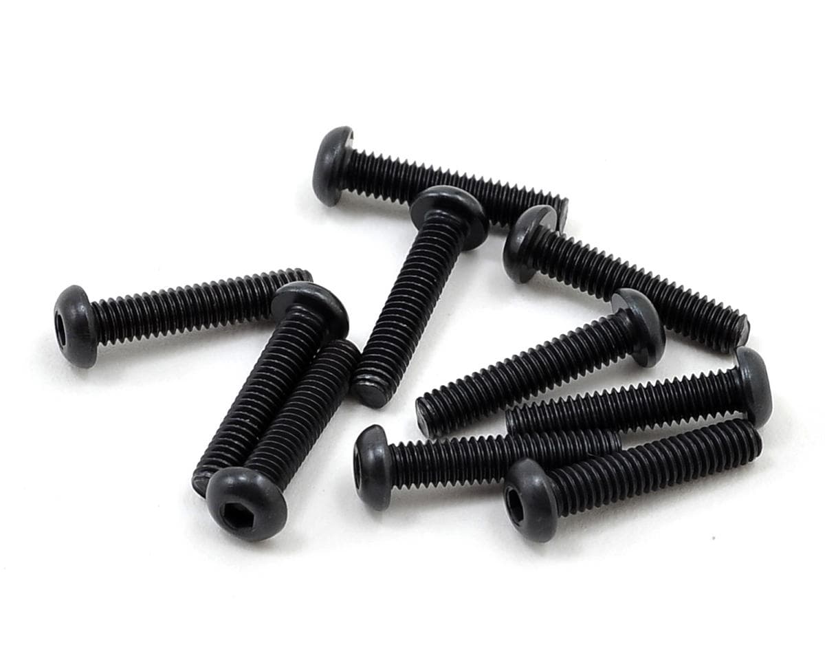 Team Losi Racing 2.5x12mm Button Head Screw (10)