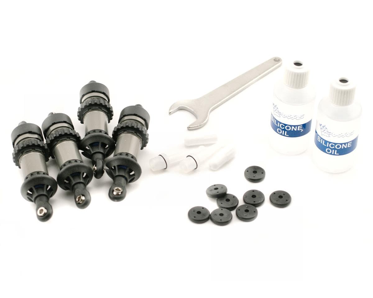 Traxxas Hard Anodized Teflon Coated GTR Shocks (4)