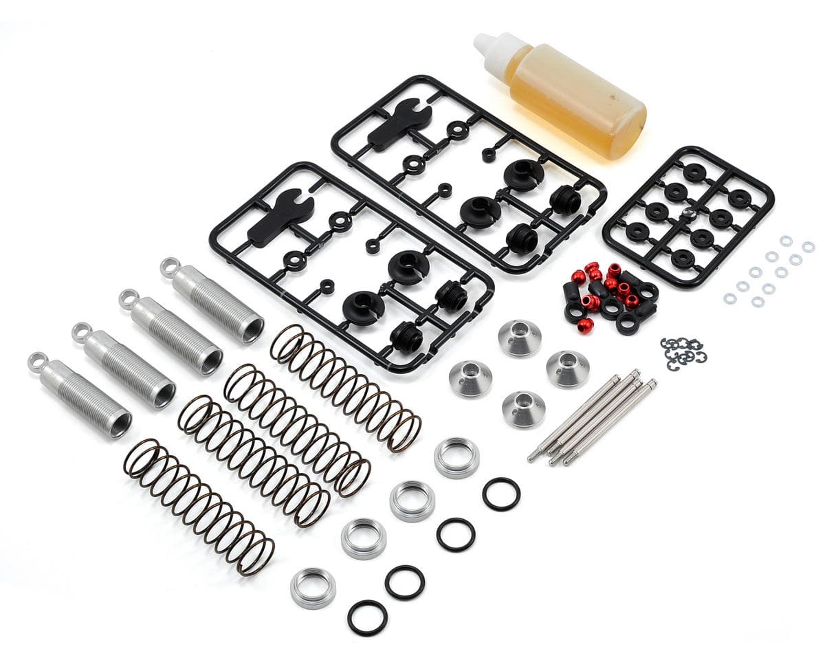 Gmade 104mm Zero Shock Set (Silver) (4) (Spider/Stealth/Dragoon/G1)