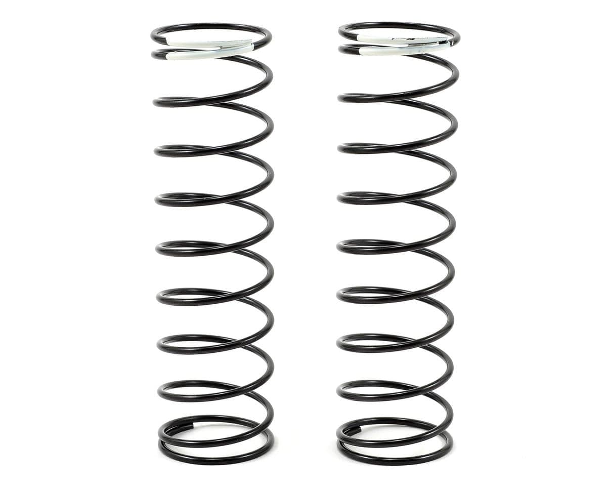HB Racing 83mm Big Bore Shock Spring (White) (2) (57.9gF)