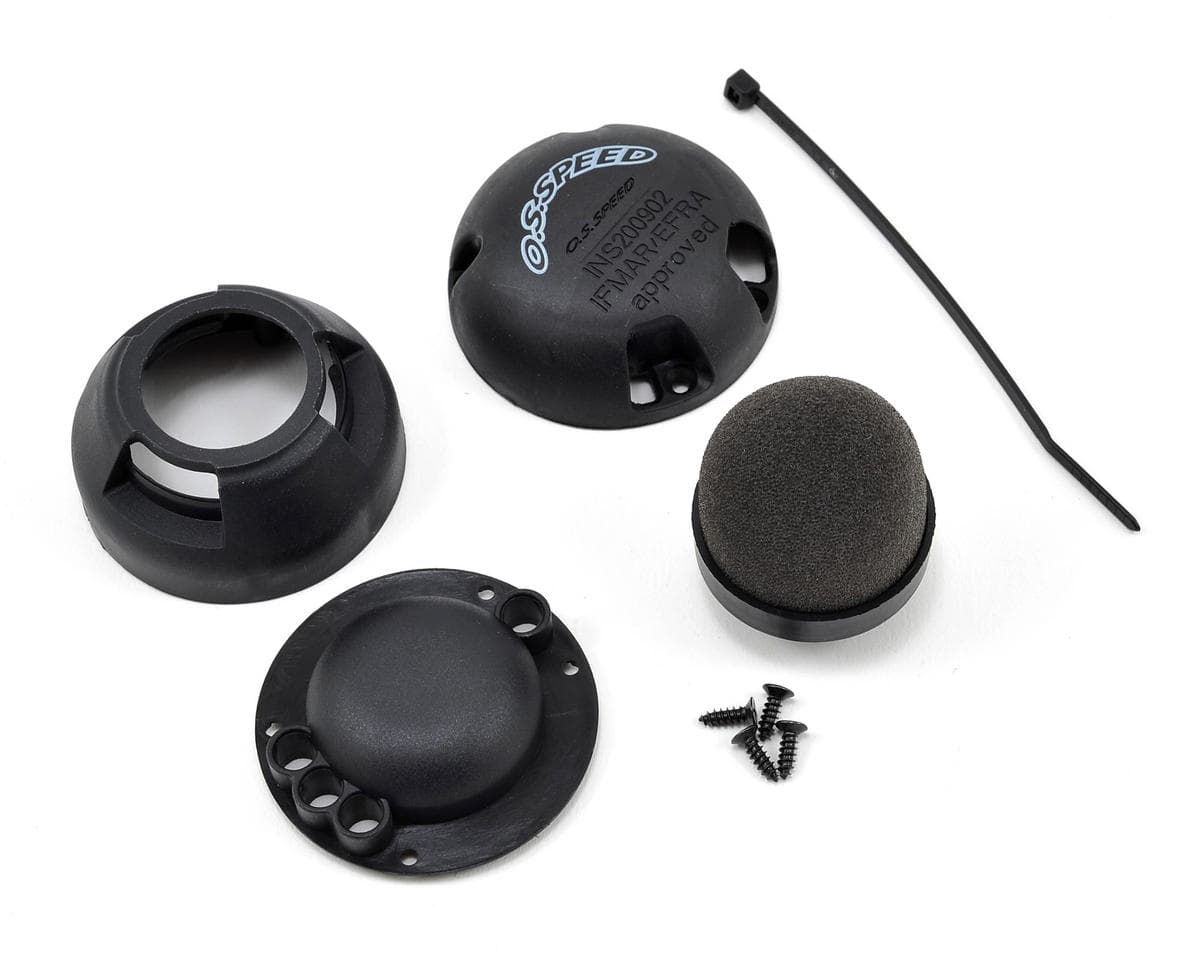 O.S. .12/.21 Induction Silencer On-Road Air Filter System